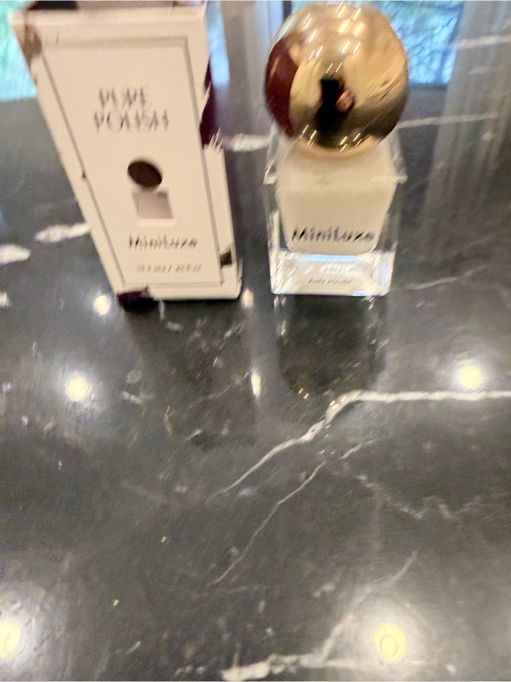 NIB MiniLuxe polish - Snow